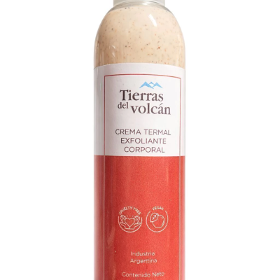 Crema Termal Exfoliante Corporal con Cáscara de Nuez